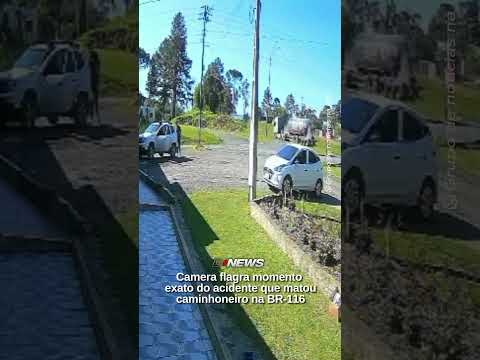 MOTORISTA MORRE APÓS CARRETA TOMBAR NA BR-116, EM MONTE CASTELO