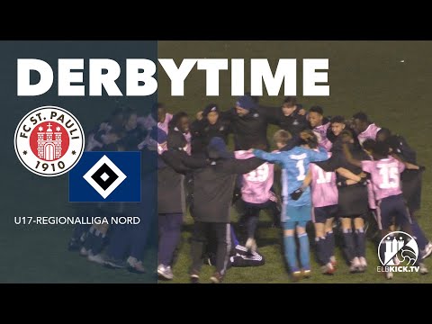 HSV-Jubel dank Freistoß-Hammer | FC St. Pauli U16 - Hamburger SV U16 (U17-Regionalliga Nord)