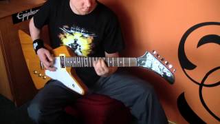 U.D.O. -  X-T-C  (Rhythm guitar cover)