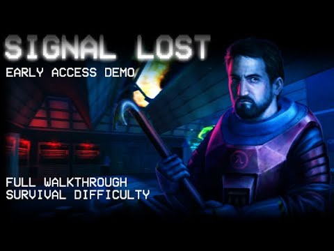 Half-Life: SIGNAL LOST Early Access Demo - Full Walkthrough - SURVIVAL Difficulty
