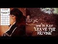 How To Play "LEAVE THE DRIVING" by Neil Young | Acoustic Guitar Tutorial