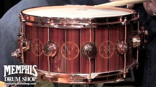 Video thumbnail for DW 14x6.5 Collector's Series Icon Time Machine Snare Drum by Memphis Drum Shop