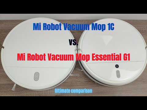 Xiaomi Mi Robot Vacuum-Mop 1C vs. Mi Robot Vacuum Mop Essential G1: Which one is better?