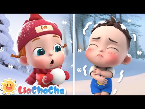Weather Song ☀️☔️☁️❄️| EP158 | What to Wear Today? | How's the Weather | LiaChaCha Nursery Rhymes