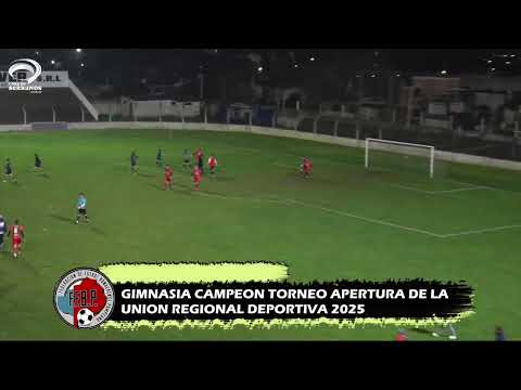 TORNEO APERTURA UNION REGIONAL DEPORTIVA  -  FECHA 22 - GIMNASIA Y ESGRIMA vs VELENSE