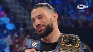 Roman Reigns Cara a cara Con Seth Rollins _Te Odio por Haber Traicionar a The Shield_  28_01_2022