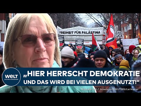 DEUTSCHLAND: Anti-Israel-Demos – Wie hart soll die Polizei dagegen vorgehen? | WELT Ihre Stimme