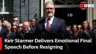 "Britain Is Stronger and Fairer" PM Starmer Delivers Emotional Final Speech Before Resigning | AC1G