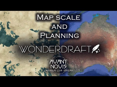 Wonderdraft: Figuring out your map's scale