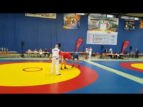 Artur Konzendorn (Sambo 07) - Rode Meik (TSV Bad Kissingen) Sambo-Meisterschaft 2020