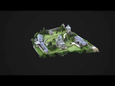 Cetatuia Monastery Photogrammetry
