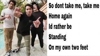 PVMNTS - Standing (On My Own Two Feet) [Lyric Video]