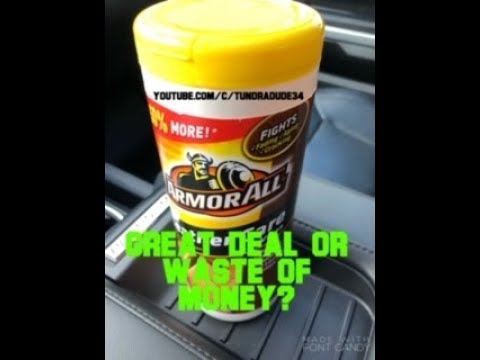 Armor All Leather Care Wipes: Great Deal Or A Waste Of Money?