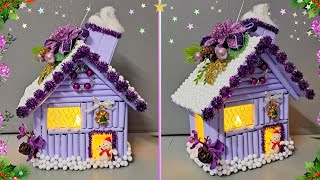 5 New Beautiful Christmas/Holiday Decoration ideas from Empty Rolls | DIY Christmas craft idea 43☃️