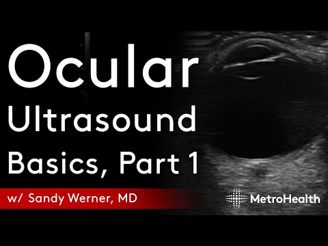 Ocular Ultrasound Basics: Anatomy and Biosafety