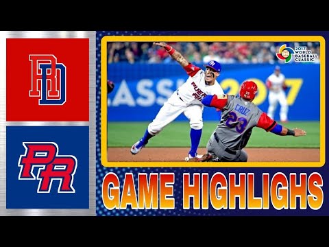 WBC17 | República Dominicana vs Puerto Rico | Grupo B | Segunda Ronda | 14.03.2017 | Petco Park.