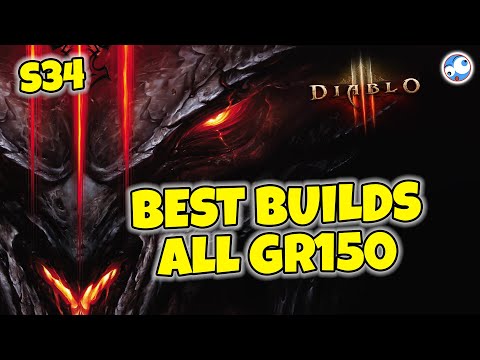 Which Builds Can Easily Clear GR150 - Diablo 3 Season 34