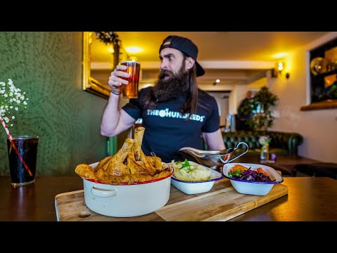 THE PLOUGH'S MEGA PIE CHALLENGE | BeardMeatsFood