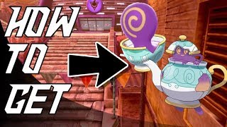 How to get SINISTEA / POLTEAGEIST / CRACKED POT in POKEMON SWORD AND SHIELD