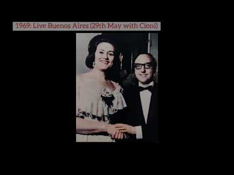 Joan Sutherland sings the ending of Sempre Libera from La Traviata 1960-1988