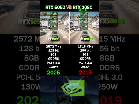 RTX 5050 vs RTX 2080 SUPER - WHAT CHANGED AFTER 6 YEARS?