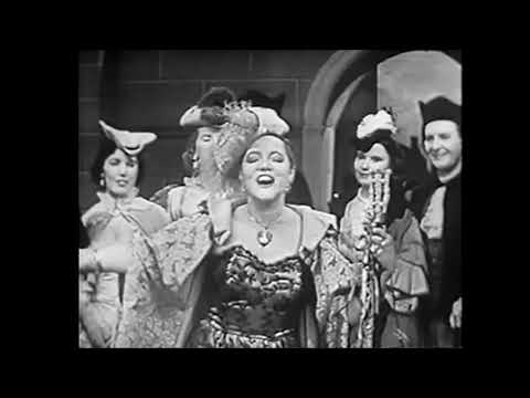 Bidu Sayão - Compilação de seus registros televisivos / 1951 e 1952