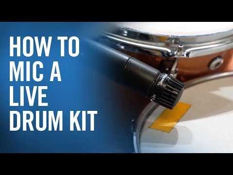 How to Mic a Live Drum Kit - The Production Academy