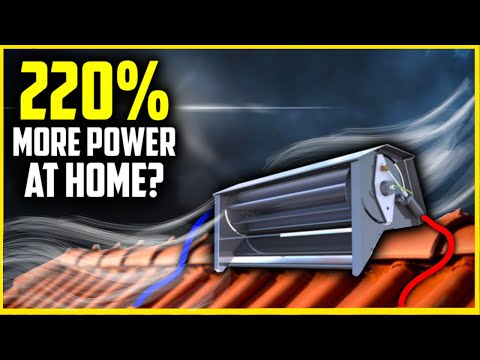 Genius RidgeBlade Home Wind Turbine Beats Solar Panels by 220%