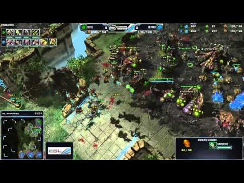 Tefel vs sLivko Game 1 - European Qualifier - IEM Shanghai - Starcraft 2