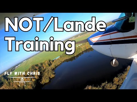 Emergency landing training with the Cessna 172 | Circuit training | Fly with Chris