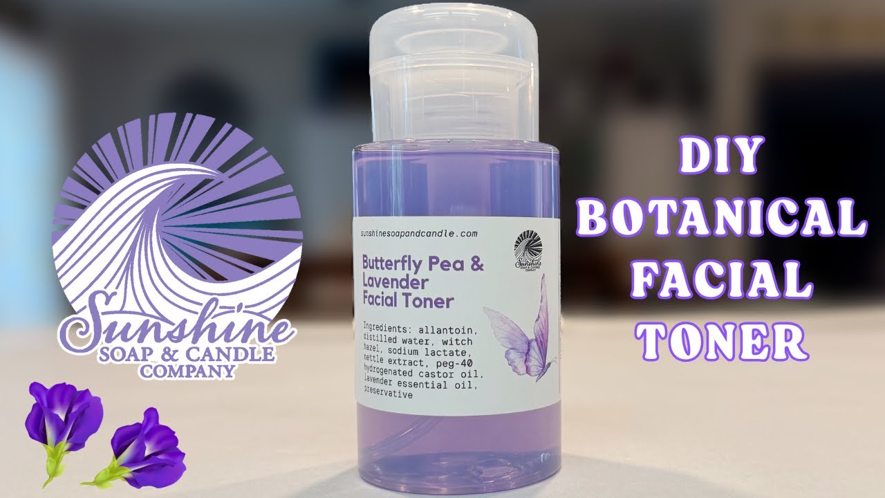 How To Make A Botanical Facial Toner + Infused Witch Hazel