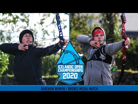Jovana VS Guðný - Barebow Women Bronze Icelandic Open Outdoor 2020
