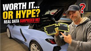 NEW Corvette C8 Wide Body Air Deflectors | Worth It? Real Data Review
