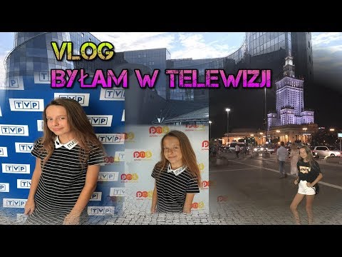 BYŁAM W TELEWIZJI TVP W PnŚ - ROOM TOUR - WARSZAWA NOCĄ - VLOG