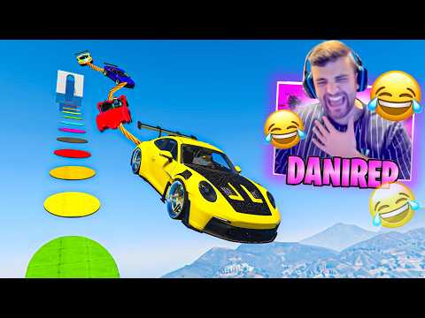 THE FUNNIEST MEGA RAMP IN GTA 5 ONLINE