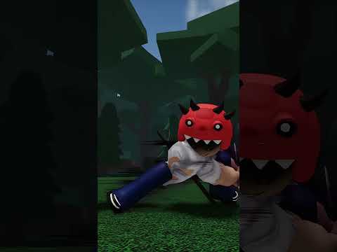 Dino Kid's older Brother fights evil Dino Kid in 99 nights in the Forest