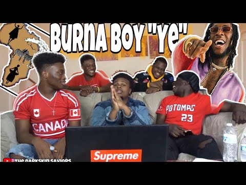 Burna Boy - Ye (Official Video)(Reaction)