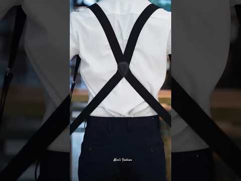 Men's Black Suspender Belt ✨ #fashion #mensfashion #mensstyle #menswear #styletips