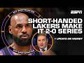 REACTION To Victor Wembanyama S Concussion Exit LeBron S TAKEOVER In Rockets Lakers NBA On ESPN
