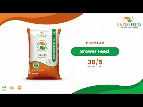 35 Kg Premium Floating Fish Feed
