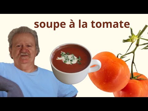 soupe a la tomate maison