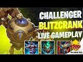 Blitzcrank In Challenger Game - Wild Rift HellsDevil Plus Gameplay