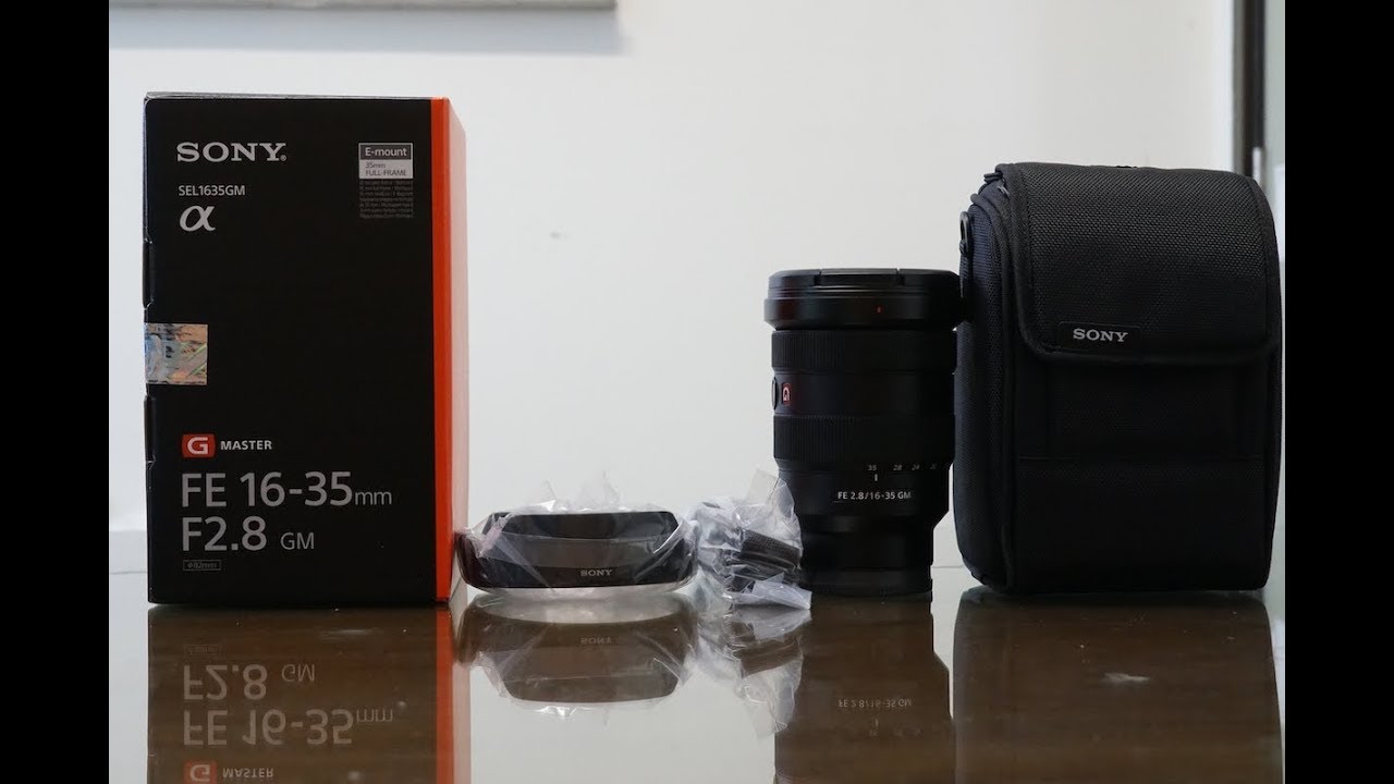 Unboxing Lensa Sony FE 16-35mm F2.8 GM Garansi Sony Indonesia