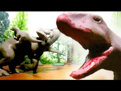Fredz Jurassic Fight Club Claymation Style 1/2