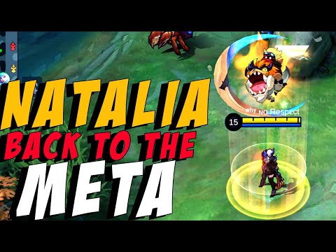 NATALIA BACK TO THE META!! - MOBILE LEGENDS.