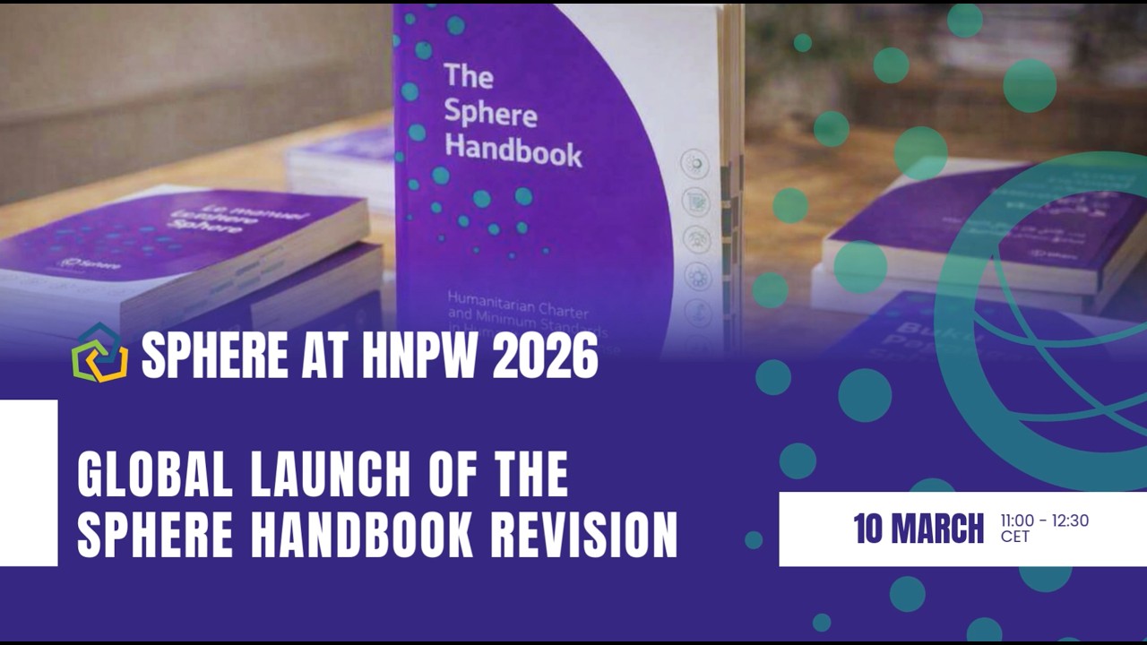 Global Launch of the Sphere Handbook Revision