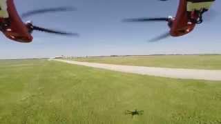 preview picture of video 'DJI F550 FPV, Converse Flying Eagles'
