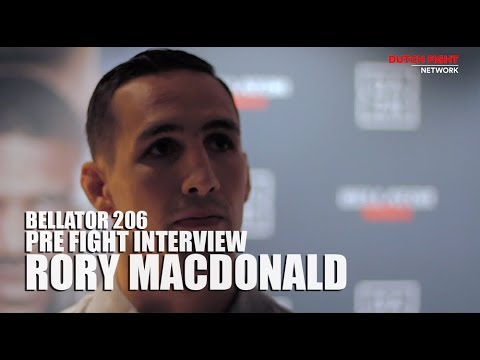 Bellator 206: Pre Fight Interview - Rory Macdonald