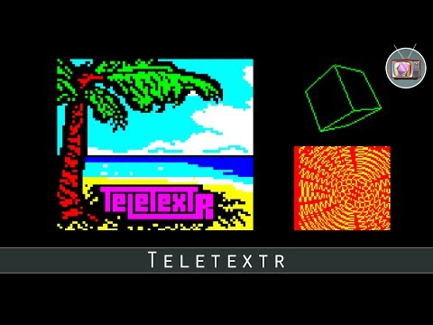 Teletextr by Bitshifters, 2017 (BBC Micro Demo)