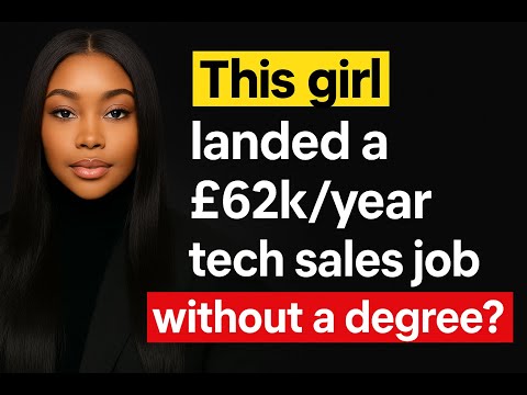 How Shadia, an auditor, landed a £62K/Year Tech Sales Job with 0 Experience and no degree